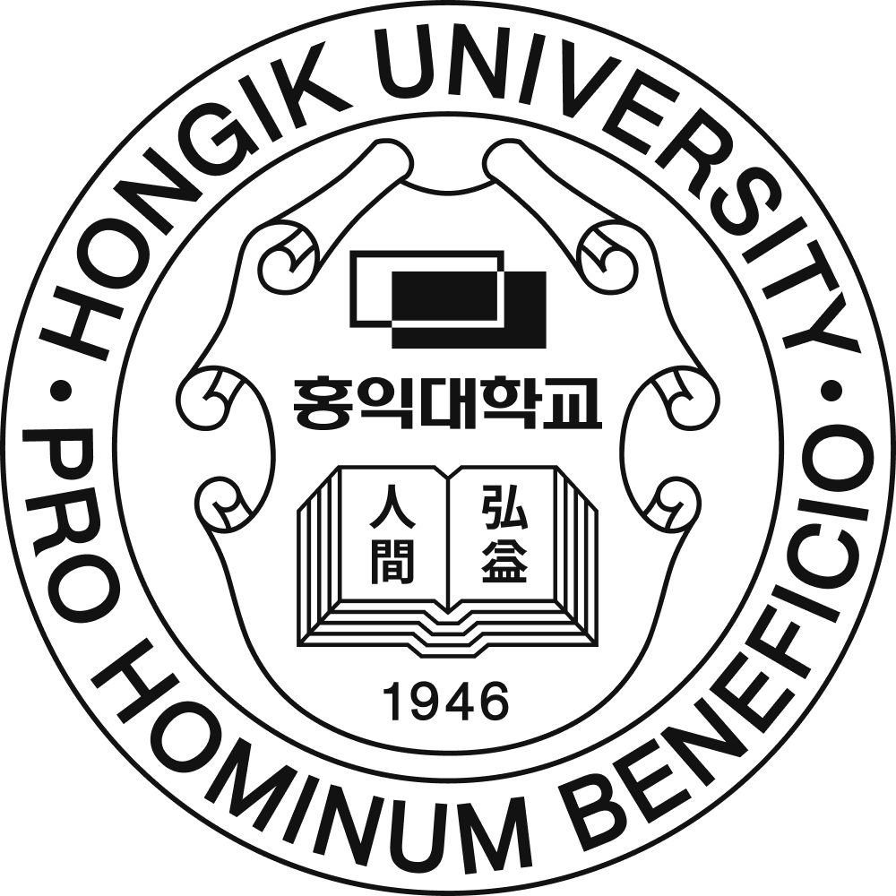 HONGIK UNIVERSITY PRO HOMINUM BENEFICIO 홍익대학교 人間 弘盆 1946